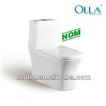 China sanitaryware bathroom china siphonic one piece wc toilet-OL8053