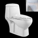 Ceramic W.C One piece Toilet with Bidet function-JKL-9188