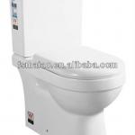 Watermark pp cover washdown ceramic sanitary ware Two Piece Toilet Geberit,WDI,RT flush fitting (6002)-6002