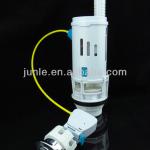 toilet cable controled dual flush valve for two piece toilet for hang tank