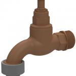 Garden Tap Plastic 15mm-PC15BT