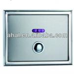 Good price Wall concealed Stainless steel automatic toilet flush valve with sensor activation, Manual button-z009