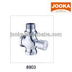 Time delay faucet flush valve