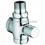 High Quality Brass Pressure Toilet Flush Valve, Self Closing Valve, Chrome Finish and Wall Mounted-X10450