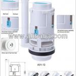 UPC/CE 3'' Toilet dual flush valve/flush mechanism/cistern fittings-