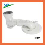 enviromental-friendly u-pvc siphons for toilet-G19