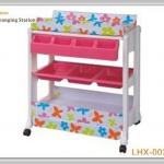 plastic baby changing table with bath-LHX-003