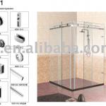 Bathroom Showers,Glass bathroom accessories,shower room hardware ,K001-K001