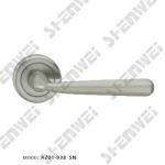 AZ01-938 SN zinc door handle on rose-AZ01-938 SN