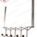 Fashion metal wall door mounted hat and coat hook-WJD-513