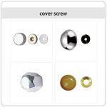 Decorative Cover Caps and Screws for clothing store furniture 09810-1-2-09810-1-2