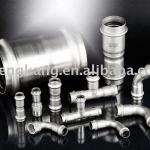 Stainless steel/galvanized carbon steel press fittings V TYPE-CB10