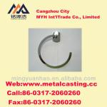 fabricated high quality stainless steel bathroom accessory /towel ring-OEM