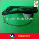 Modern Rubber Toilet Parts Flapper With Adjustable Chain-JX-RTF0096