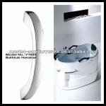 Handle for bathroom tub-