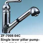 Singel Lever Pump-type Kitchen Mixer-ZF-7008-04C