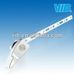 Toilet tank fittings of chrome plated ABS flush lever front-mount with PP lift rod-K320