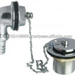 Bath Tub Overflow Set (With Chain Plug Waste Coupling)-5585