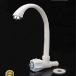 ITALO POLO TYPE ABS SINK COCK TAP FAUCET WHITE COLOR-FS 2811-W