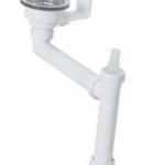 Big Head Sink Trap with Overflow Space Saving Model 40-50mm (YP067)-YP067