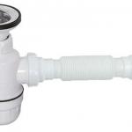 Standart Washbasin / Sink Siphon Flexible Outlet 32mm (YP039)