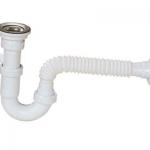 Type-S Washbasin Sink Siphon Flexible Outlet 40-50 mm (YP036)