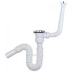 Sink Siphon with Overflow Flexible Body 40-50mm (YP054)