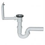 Type-S Sink Trap with Overflow 40 mm (YP049)-YP049