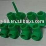 PPR pipe fitting green