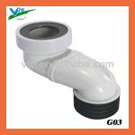U-PVC toilet pipe fittings