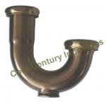 J-Bend brass tubular brass J-BEND wall tube j-bend