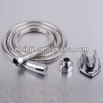 stainless steel double lock shower hose,ACS\EN1113(CE)\ISO9001-FH837