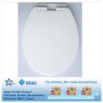 LUXURY SLOW SOFT TOILET SEAT WC WHITE TOILET SEAT/COVER-K010200800M1