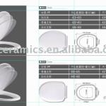 sanitary ware plastic slow down toilet seat cover-SAMPLE 8803/8804