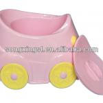 Convenient Safe Lovely Car Plastic Children Toilet Seat and Baby Potty child bedpan-B2034
