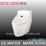 bathroom ceramic wc bowl autoamtic seat intelligent water save closet automatic sensor toilet flusher automatic toilet seat-ZJ-AG201