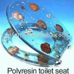 acryl toilet seat-