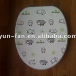 MDF toilet seat-