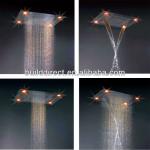 600*800mm polished stainless steel remote control led shower head-BD012-1