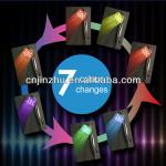 7 color changing led hand shower multiple color shower head-JZ-LH810D
