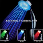 RGB COLOUR water temperature sensor LED shower head