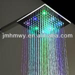 shower head led color change temperature control ultra thin 12 inch bathroom led rainfall shower head led-HM-D003-2-7