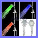 Temperature Controlled Color Changing LED Shower