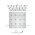 5 star new square shower head (stainless steel 304)-KX-81-21