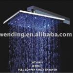 Square brass shower head-WT-2091