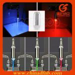 Automatically Silver Water Faucet Glow Shower LED Light