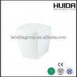 Back to wall washdown p trap toilet-HDC301BTW