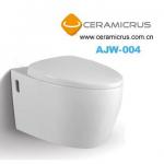 Ceramic wall mount toilet AJW-004-AJW-004