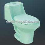well sale colorful siphonic one pcs toilet