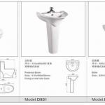 sanitary ware,A930,D931,E930 one piece toilet,toilet bowl,ceramic toilet,porcelain toilet,bathroom accessories,washbasin